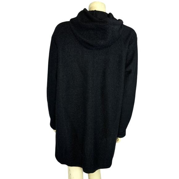 Vintage Karen Scott cardigan 100% Wool Wooden Toggle made Australia size large - Picture 3 of 16